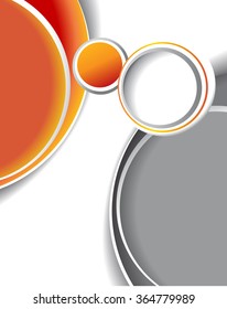 Vector brochure, flyer, magazine cover & poster template