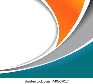 Vector brochure, flyer, magazine cover & poster template