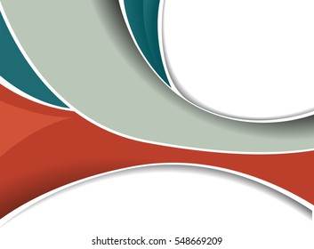 Vector brochure, flyer, magazine cover & poster template