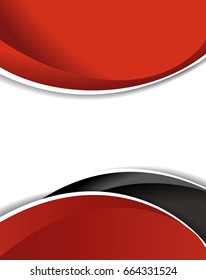 Vector brochure, flyer, magazine cover & poster template
