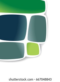 Vector brochure, flyer, magazine cover & poster template