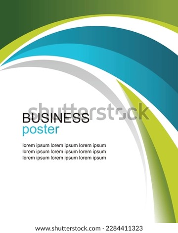 Vector brochure, flyer, magazine cover and poster template
