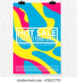 Vector brochure flyer. Magazine flyer design. Poster template design. New flyer design