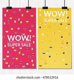 Vector brochure flyer. Magazine flyer design. Poster template design. New flyer design