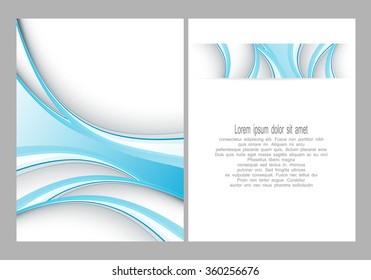 Vector brochure, flyer, magazine template. Corporate design.Eps10