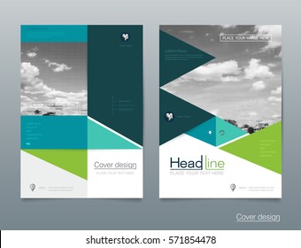 Vector brochure flyer template layout in A4 size. Business annual report. Flier, Leaflet, Pamphlet brochure, Booklet design for corporate presentation. Modern publication poster magazine 