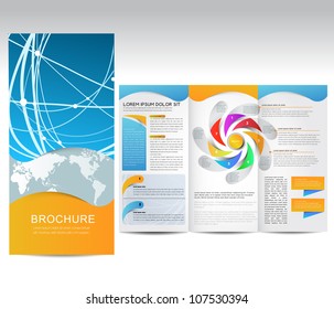 Vector Brochure, illustration