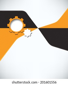 Vector Brochure Layout design template