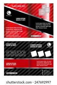 Vector Brochure Layout Design Template 