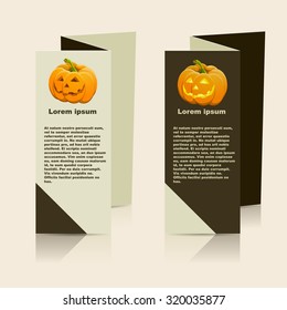 Vector Brochure Layout Design Template. EPS10 illustration