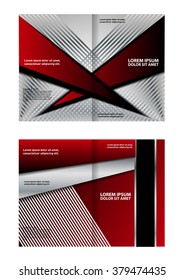 Vector Brochure Layout Design Template 