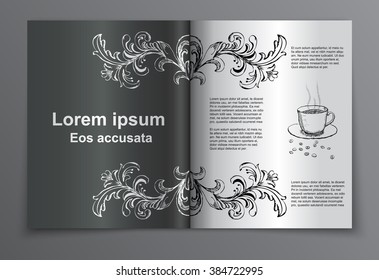 Vector Brochure Layout Design Template