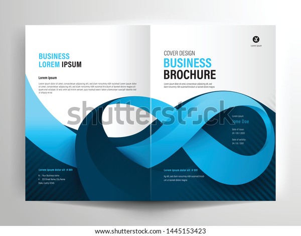 Vector Brochure Layout Flyer Design Templates Stock Vector Royalty Free