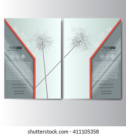 Vector brochure, leaflet, cover, flyer layout template design to use for business applications, magazines, advertising, product sheets, annual report, event flyers or meeting invitations.