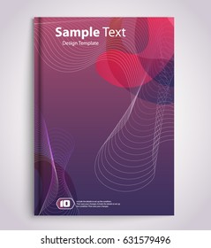 Vector  brochure template or corporate banner design . Modern abstract web, poster ,brochure design template.
