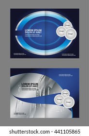 Vector brochure template design
