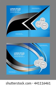 Vector brochure template design
