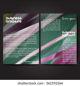Vector brochure template design, A4 size with colorful polygonal pattern. Professional business flyer template or corporate banner design, can be use for publishing, print and presentation.