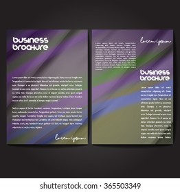 Vector brochure template design, A4 size with colorful polygonal pattern. Professional business flyer template or corporate banner design, can be used for publishing, print and presentation.