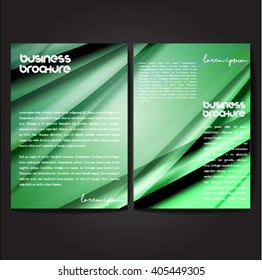 Vector brochure template design, A4 size with colorful polygonal pattern. Professional business flyer template or corporate banner design, can be use for publishing, print and presentation.