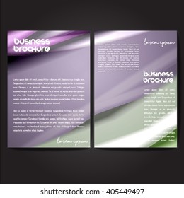 Vector brochure template design, A4 size with colorful polygonal pattern. Professional business flyer template or corporate banner design, can be use for publishing, print and presentation.