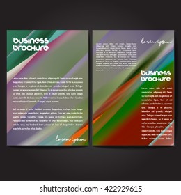 vector brochure template design a 4 size stock vector royalty free