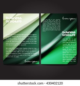 Vector brochure template design, A4 size with colorful polygonal pattern. Professional business flyer template or corporate banner design, can be use for publishing, print and presentation.