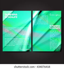 Vector brochure template design, A4 size with colorful polygonal pattern. Professional business flyer template or corporate banner design, can be use for publishing, print and presentation.