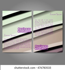 Vector brochure template design, A4 size with colorful wavy polygonal pattern. Professional business flyer template or corporate banner design, can be use for publishing, print and presentation.
