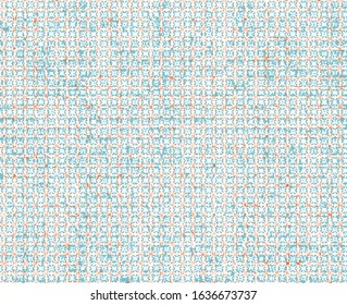  vector  Broken Geometric Complexity and damasks Textured Background. Seamless Pattern.