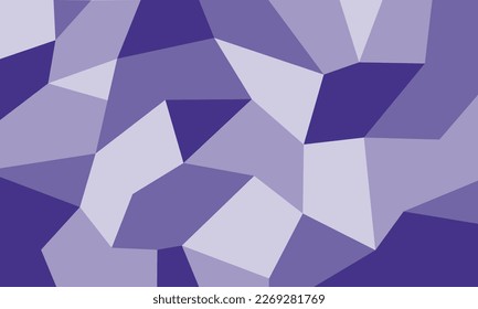 Vector Broken Glass Blue Background. Explosion, Destruction Cracked Surface Illustration. Abstract 3d Bg for Night Party Posters, Banners or Advertisements.