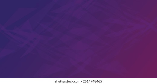 Vector Broken Glass Purple Background. Explosion, Destruction Cracked Surface Illustration. Abstract 3d Bg for Night Party Posters, Banners or Advertisements