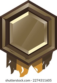 Vector Bronze Shiny common Medal
and simple Ribbon
-Compatible with illustrator eps 10
-Editable