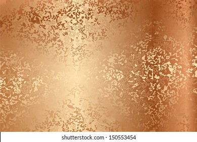 Vector bronze texture