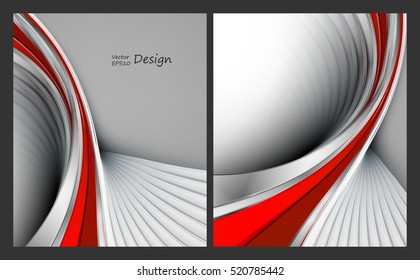 Vector brouchures bright templates set. Elements for design. Magazine, annual reports vector templates. Eps10