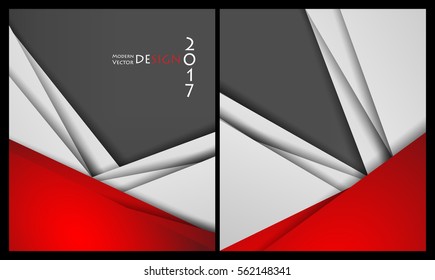 Vector brouchures bright templates set. Elements for design. Magazine, annual reports vector templates. Eps10