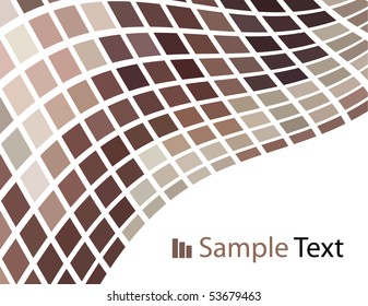 the vector brown abstract background