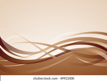 Vector brown background; clip-art