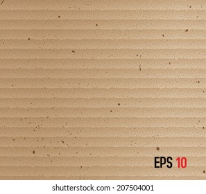 Vector Brown Cardboard Texture