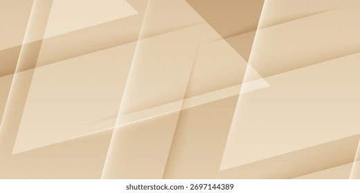 Vector brown gradient background. Simple and soft light brown gold texture. soft solid plain. Futuristic Technology Concept