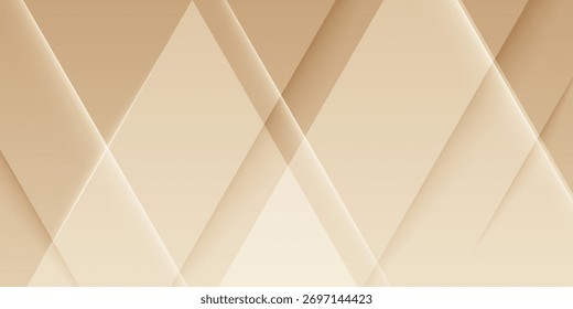 Vector brown gradient background. Simple and soft light brown gold texture. soft solid plain. grunge minimalistic backdrop