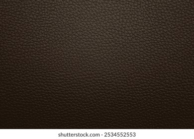 Vector brown leather background with lighting. Animal skin texture.