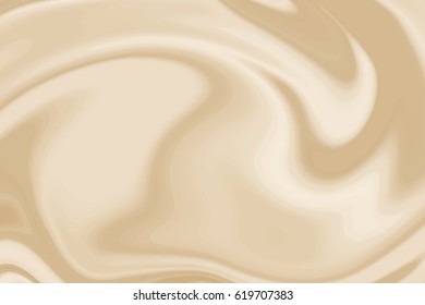 Vector Brown Marble Ink Texture. Abstract Background