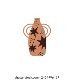 vector brown pot element vector