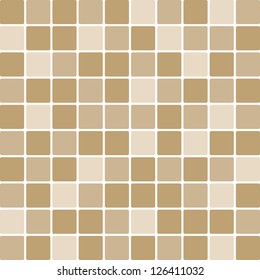 Vector brown tile wall