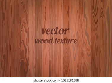 Vector brown wood texture. Repeated border.