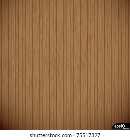 Vector brown wooden planks background