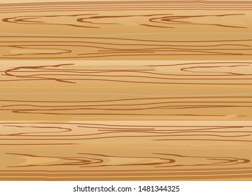 Vector brown wooden planks texture.