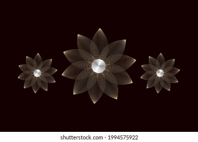 vector brush elegan gold, silver, bronze for background font, luxury theme