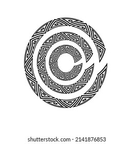 Vector brush in the form of triangles. Artistic design element, box, frame or background for text
